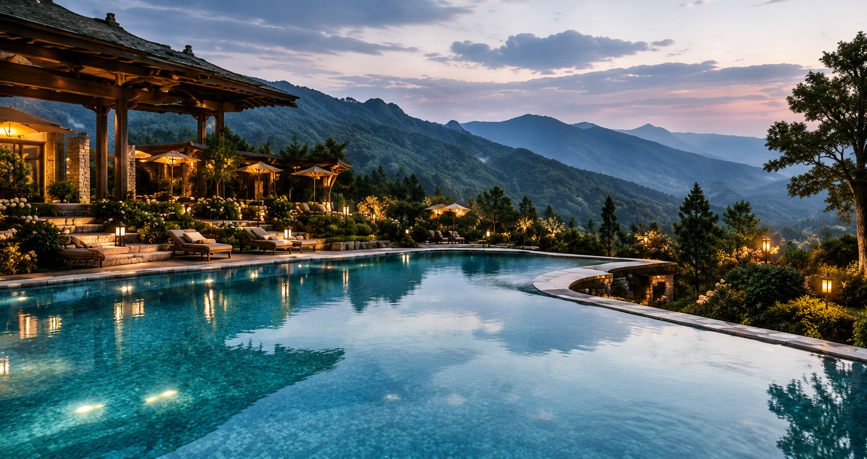 The Infinity Horizon Heated Pool